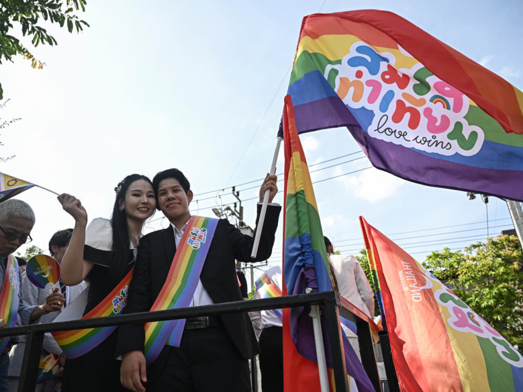 Thailand becomes the first Southeast Asian country to legalise same-sex marriage