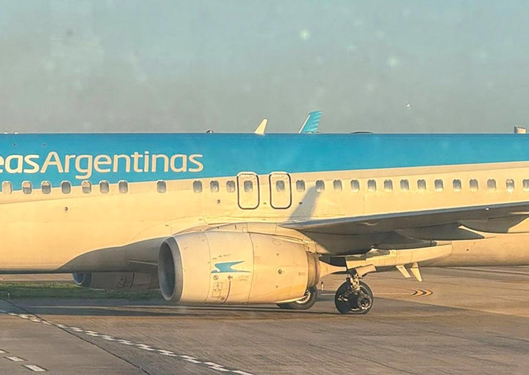 Boeing 737’s wheel falls off shortly after landing in Argentina