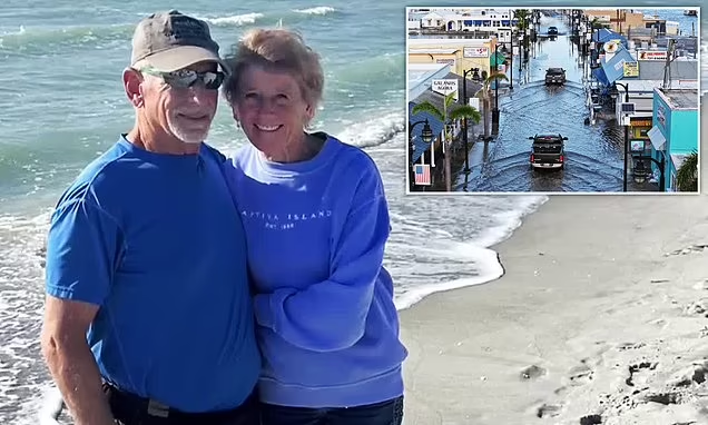 Florida couple who found love during hurricane Ian refuses to evacuate for Helene