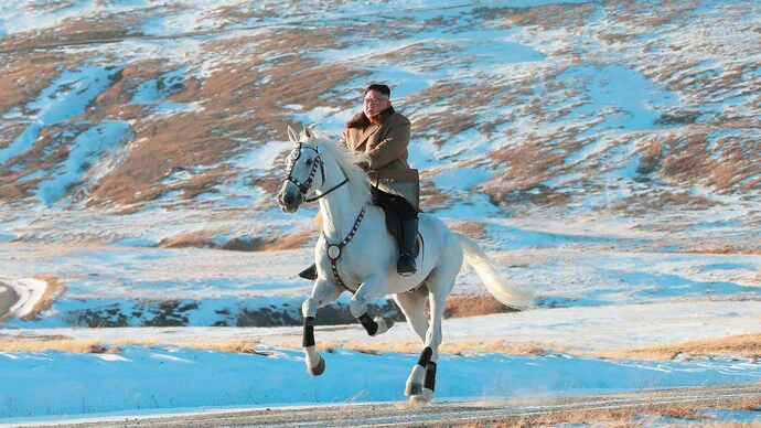 Kim Jong-Un receives 24 purebred horses from Putin as North Korea strengthens ties with Russia