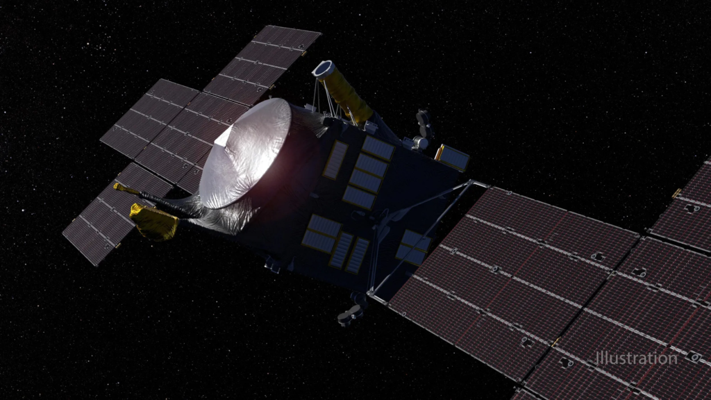 NASA’s spacecraft picks up laser signal from 290 million miles away