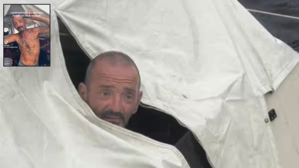 Meet Lieutenant Dan: The man who refused to leave his boat during Hurricane Milton