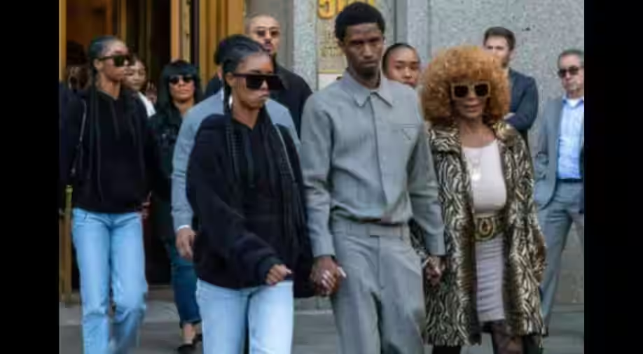 Sean "Diddy" Combs seen walking to courthouse in prison clothes