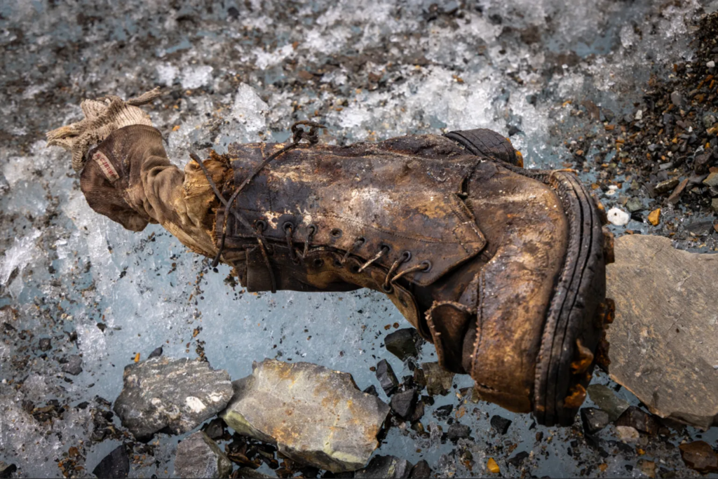 Century-old mystery: Everest climber's foot found after 100 years