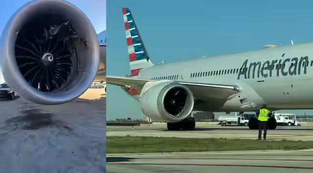 Watch: Plane engine sucks cargo container in frightening incident at Chicago Airport