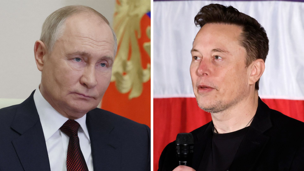 NASA chief suspects Musk shared sensitive space secrets with Putin