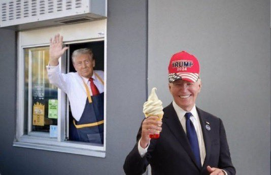 Trump promises to make McDonald’s ice cream machines ‘great again’