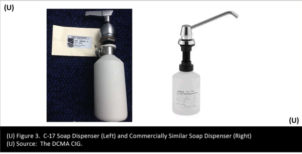 U.S. Air Force overpaid 80 times the commercial rate for soap dispensers on military aircraft