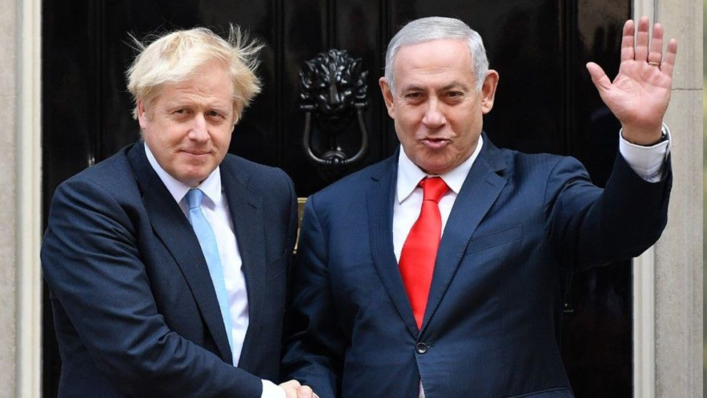 Boris Johnson alleges Netanyahu left bugging device in his office bathroom