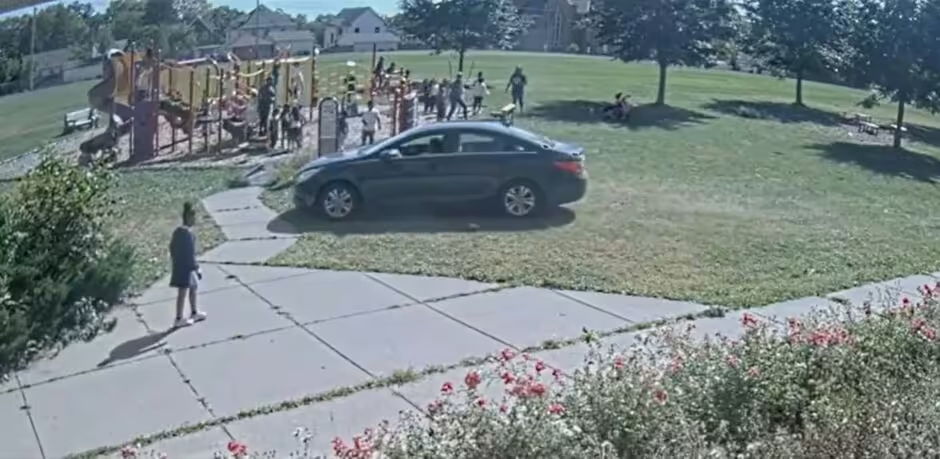 Minnesota boy, 10, arrested for driving stolen car into playground full of children