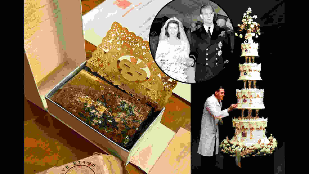 77-year-old slice of Queen Elizabeth’s 1947 wedding cake sells at auction for $2,800