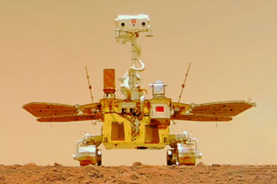 China’s Mars rover Zhurong finds evidence of a 3.5 billion-year-old ocean on red planet