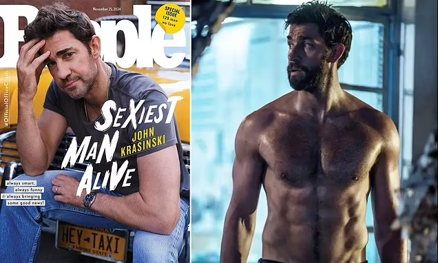 John Krasinski crowned the 'Sexiest Man Alive' by People magazine