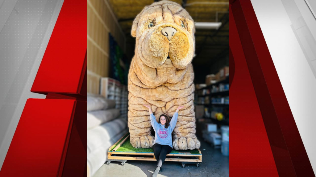 Las Vegas charity seeks justice after theft of beloved 700-pound stuffed dog mascot