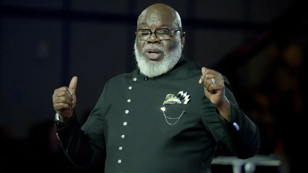 Watch: Bishop T.D. Jakes suffers medical emergency during live sermon