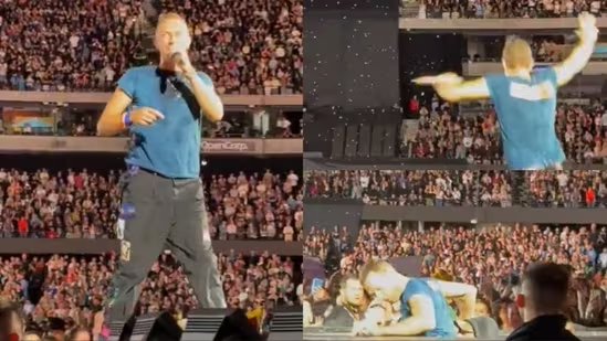 Watch: Coldplay's Chris Martin falls through stage hole during Melbourne performance