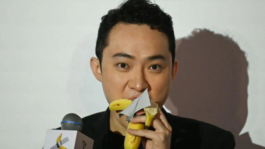 Watch: Crypto entrepreneur eats $6.2 million banana art piece