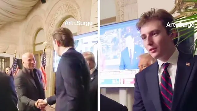 Watch video: Barron Trump’s voice heard for the first time in 15 years