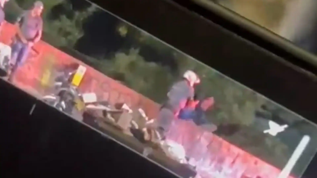 Watch: Video of military police officer throwing man off bridge sparks outrage in Brazil