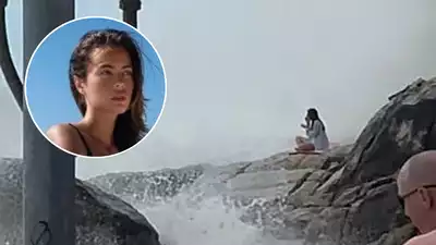 Watch: 24-year-old Russian actress swept away by giant wave while doing yoga on Thai island