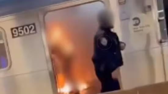 Horrific video of woman burned alive in NYC subway sparks outrage