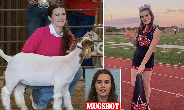 Texas cheerleader charged with animal cruelty after poisoning classmate's goat to death