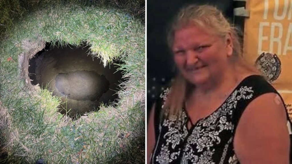 Pennsylvania: Missing woman searching for cat may have fallen into sinkhole; desperate search continues