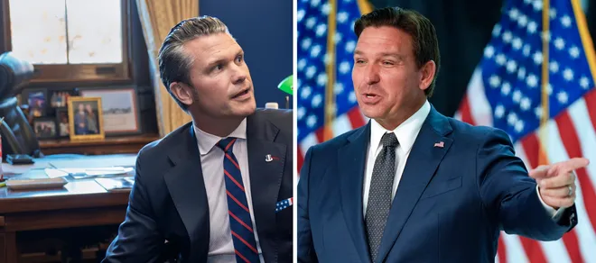 Donald Trump considers Ron DeSantis for Pentagon amid allegations against Pete Hegseth