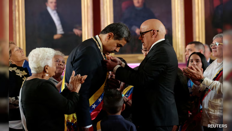 US announces $25-million bounty on Venezuela president on day of his oath