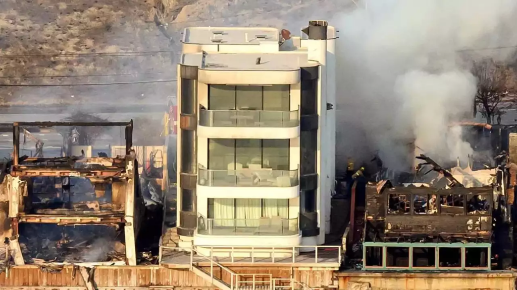 How did the 'miracle' Malibu mansion survive LA wildfires? Owner explains