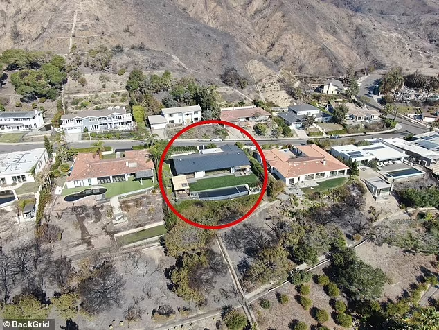 Matthew Perry’s former pacific Palisades home, where he died, survives LA wildfires