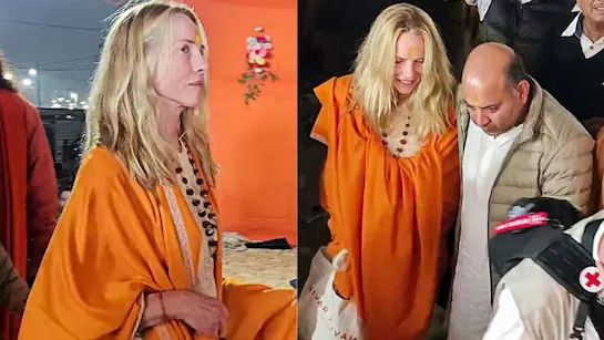 Steve Jobs's widow, Laurene Powell, falls ill at Maha Kumbh Mela but remains committed to sacred ritual