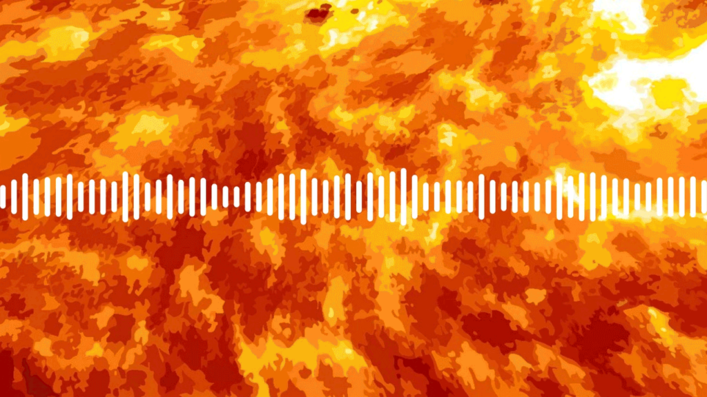 Solar flares turned into lo-fi beats: We finally know the Sun’s sound!