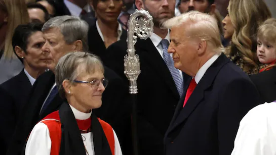 Trump criticizes sermon asking him to show 'mercy' toward LGBTQ people, immigrants
