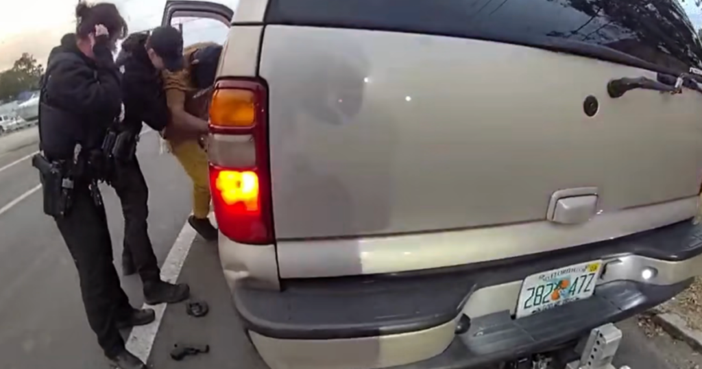 Florida cop accidentally shoots driver with his own gun during routine traffic stop