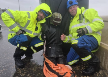 British Coastguard rushes to save person, but it turns out to be a training dummy