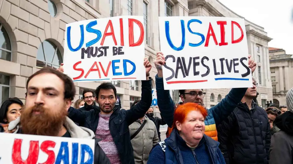 USAID staff given 15 minutes to clear workstations after mass layoffs