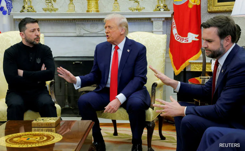 WATCH: Trump-Zelensky meeting blows up as Trump suggests Ukrainian president needs to be more grateful