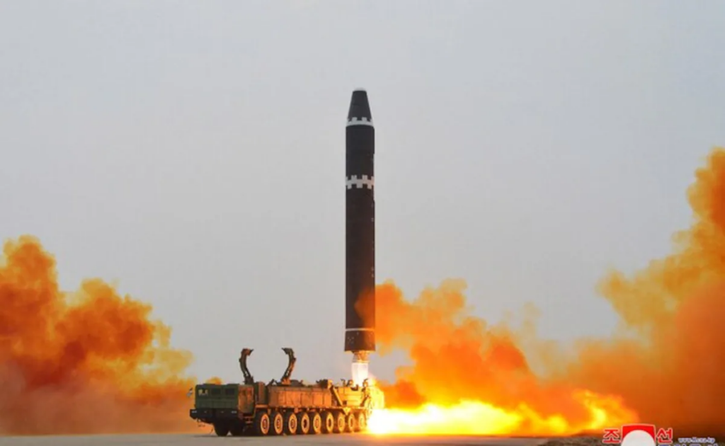 North Korea fires ballistic missile as South begins drills with US