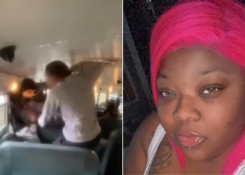 Watch: Indiana mom, 36, brutally beats 14-year-old student for bullying her son