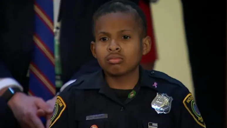 Why Trump appointed a 13-year-old as an honorary Secret Service agent
