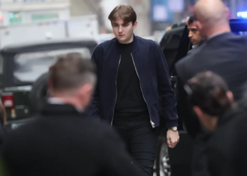 Barron Trump spotted wearing a gold Rolex Daytona at Trump Tower: Here's how much it costs