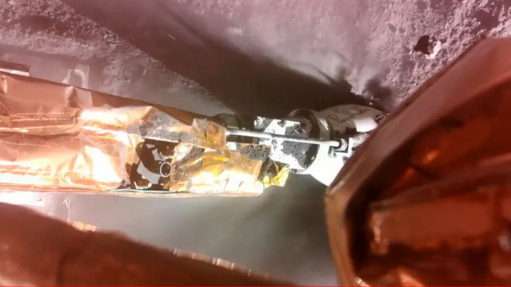 Watch: Firefly Aerospace's Blue Ghost lander drills into lunar surface, captures stunning footage