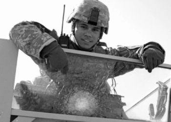Jose Barco in Iraq in 2007.