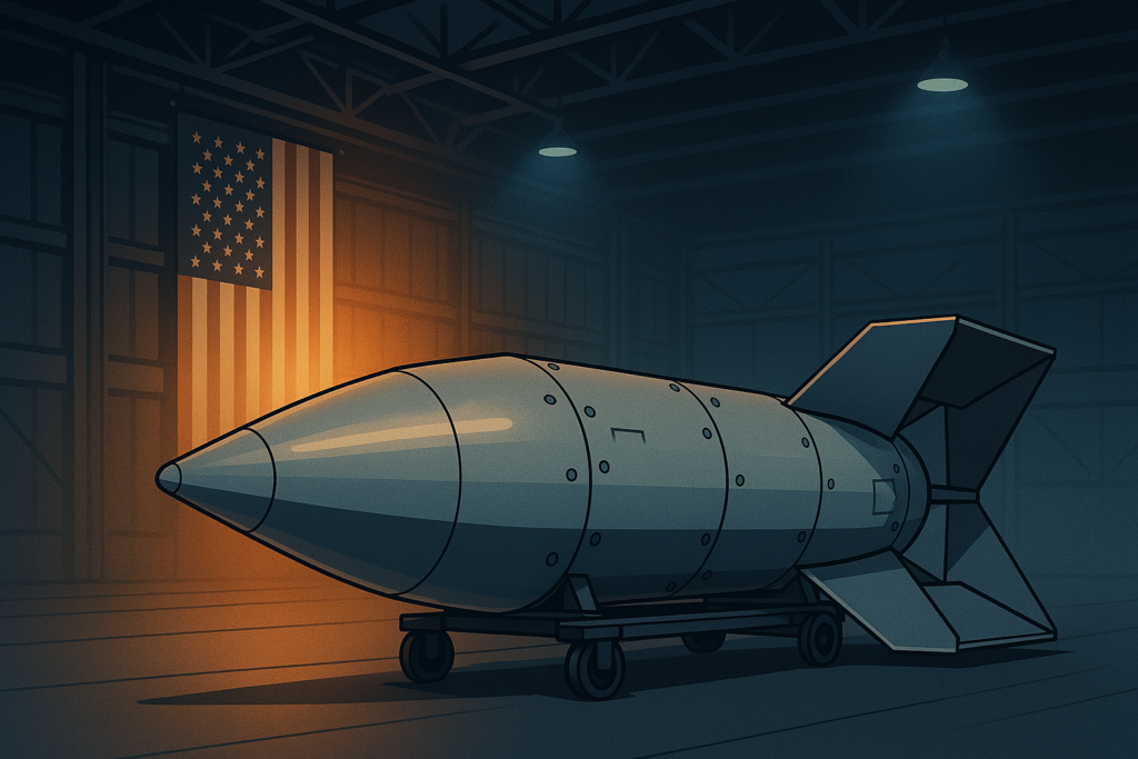 The B61-13 has a yield of around 360 kilotons, or 360,000 tonnes of TNT